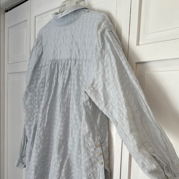 Maeve for Anthropologie Oversized Checkered Tunic - Picture 6 of 7